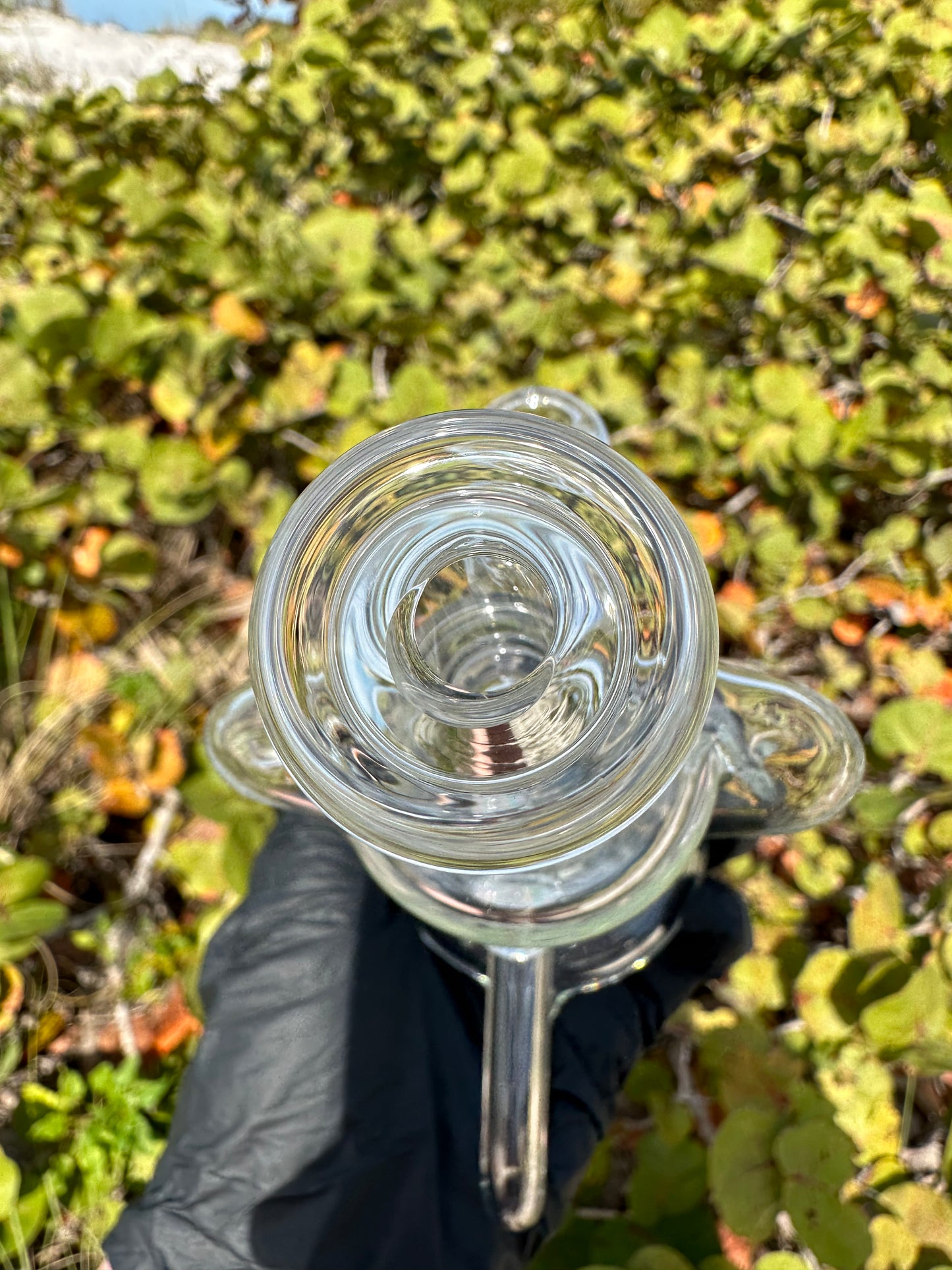 Boogie Glass Mini Recycler Clear